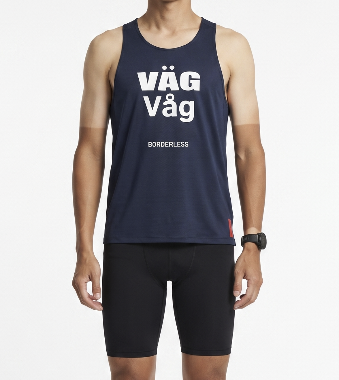 Borderless singlet - Deep Teal