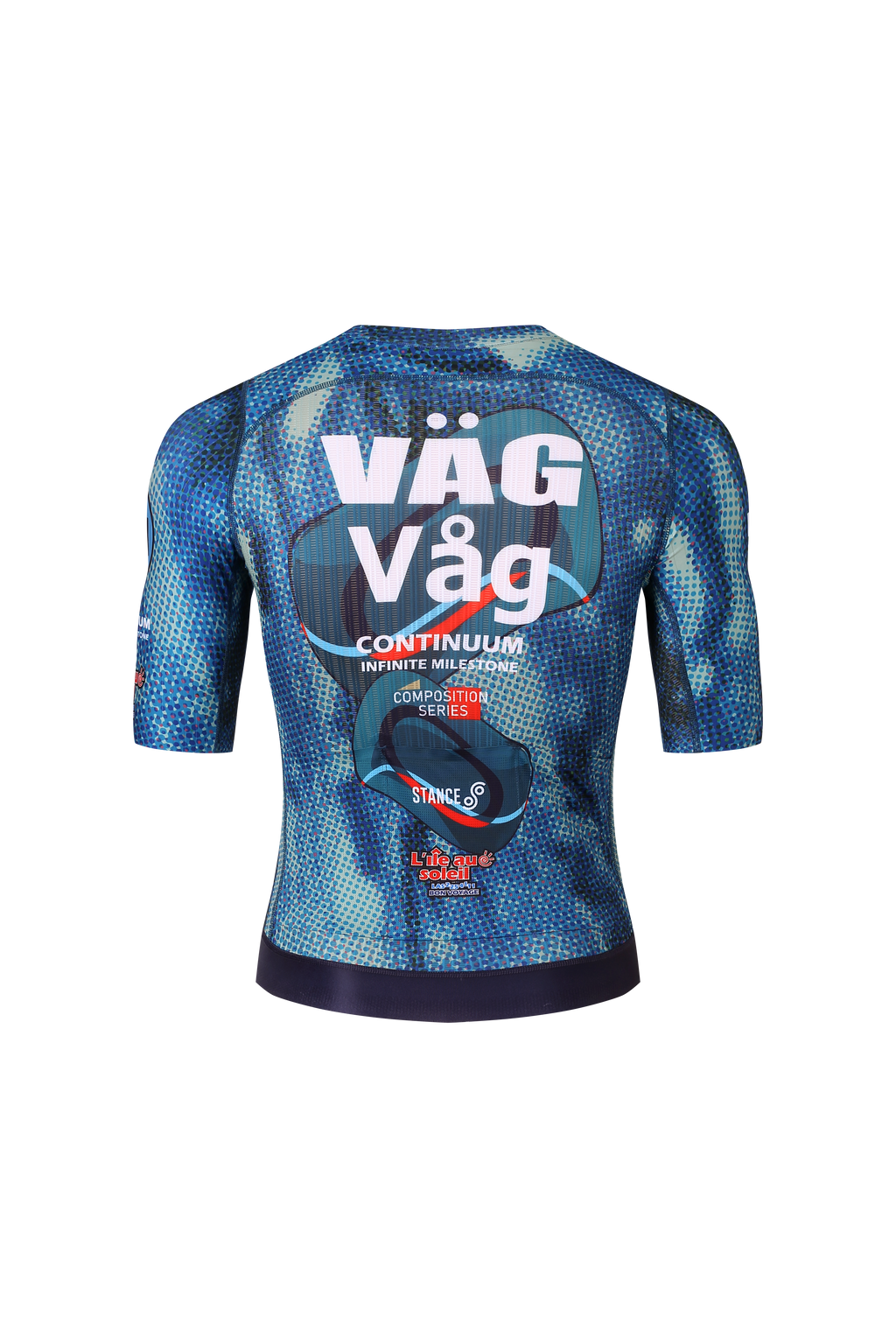 VÄGVÅG LAS composition Jersey Deep teal