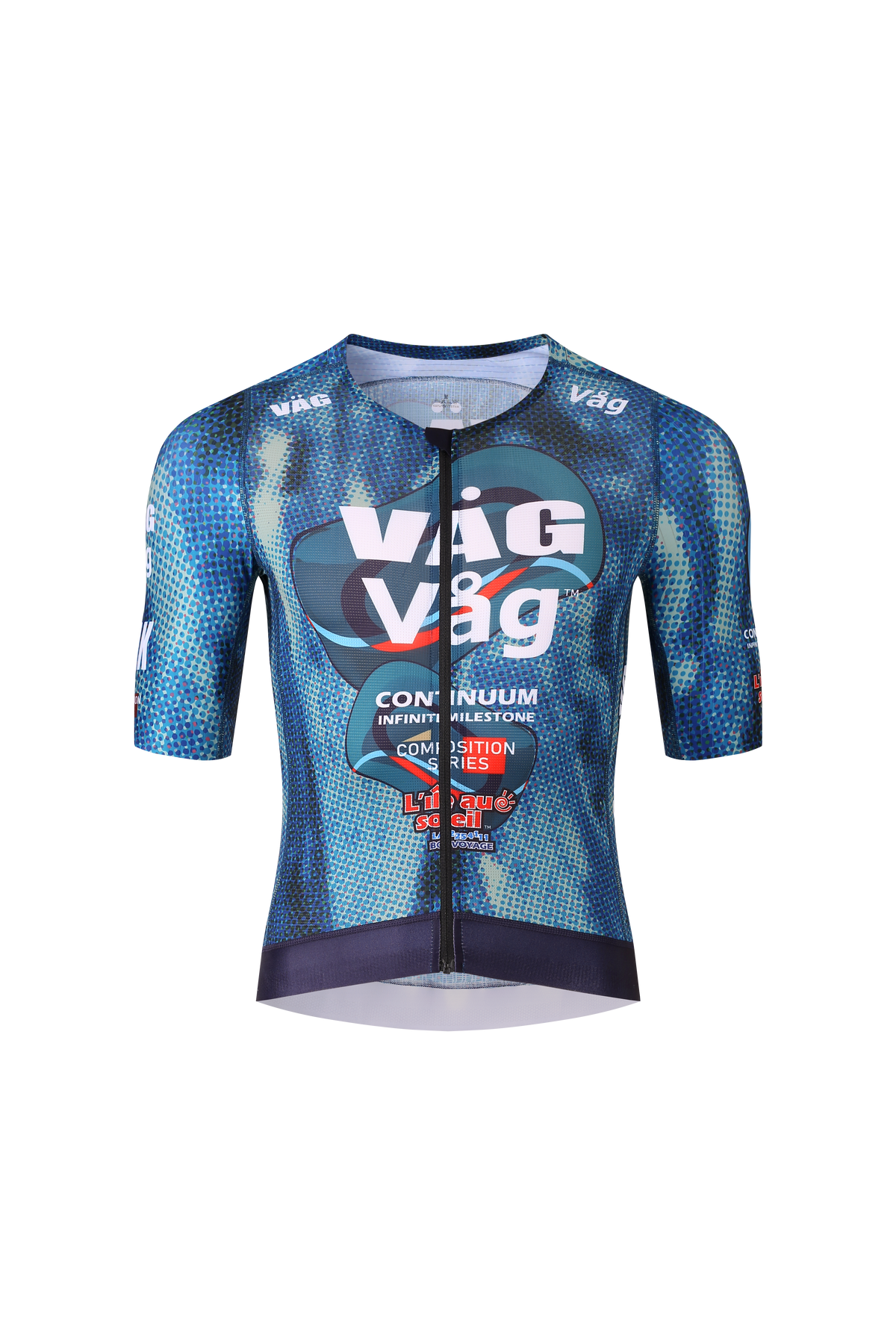 VÄGVÅG LAS composition Jersey Deep teal