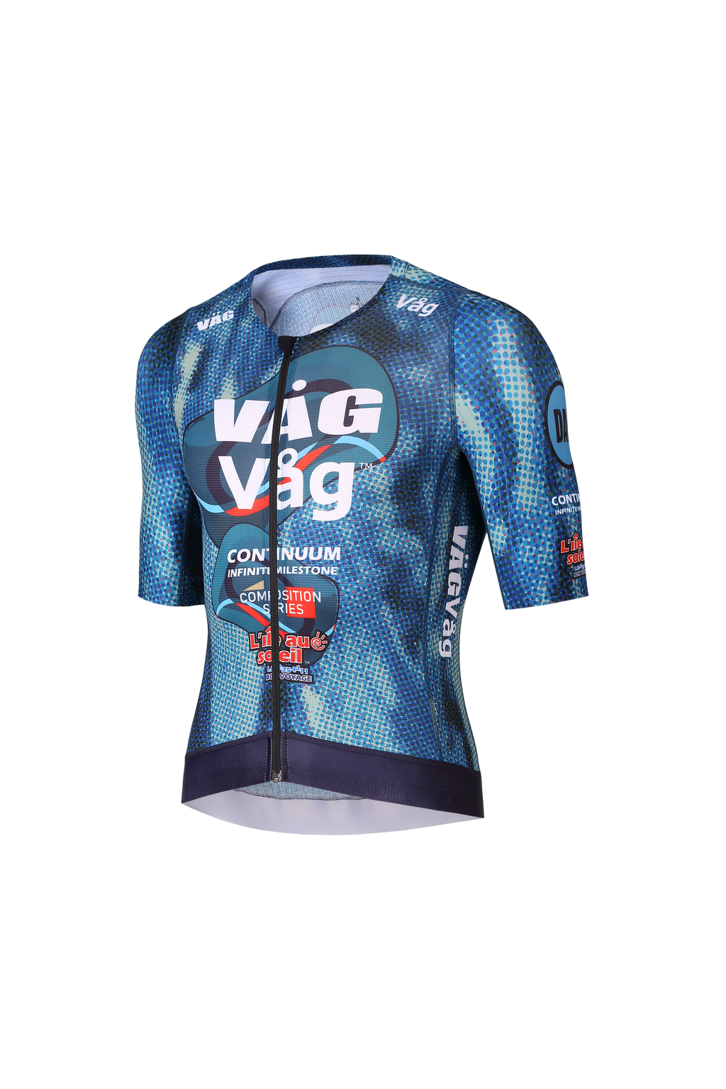 VÄGVÅG LAS composition Jersey Deep teal