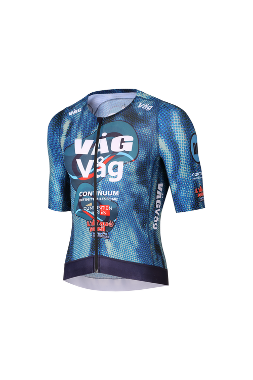VÄGVÅG LAS composition Jersey Deep teal