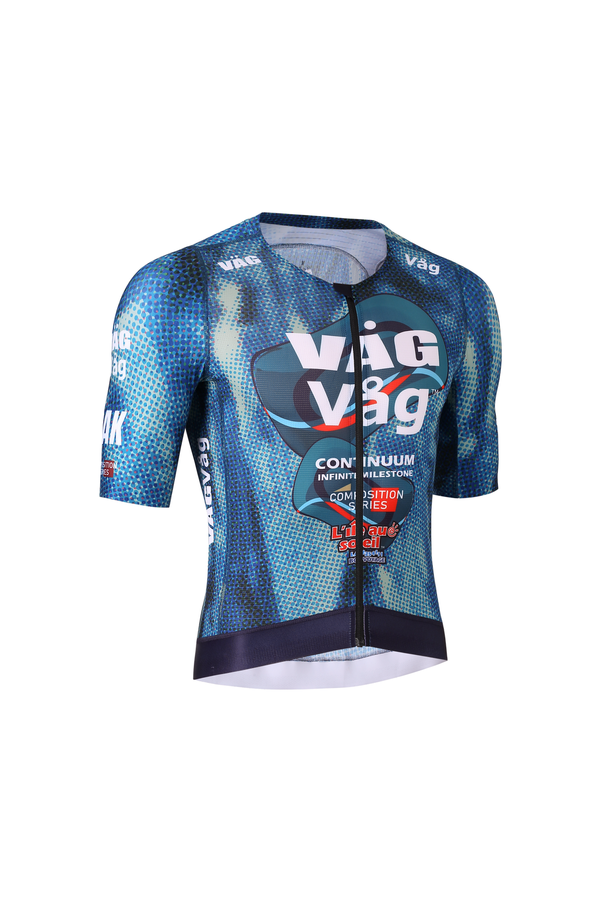 VÄGVÅG LAS composition Jersey Deep teal