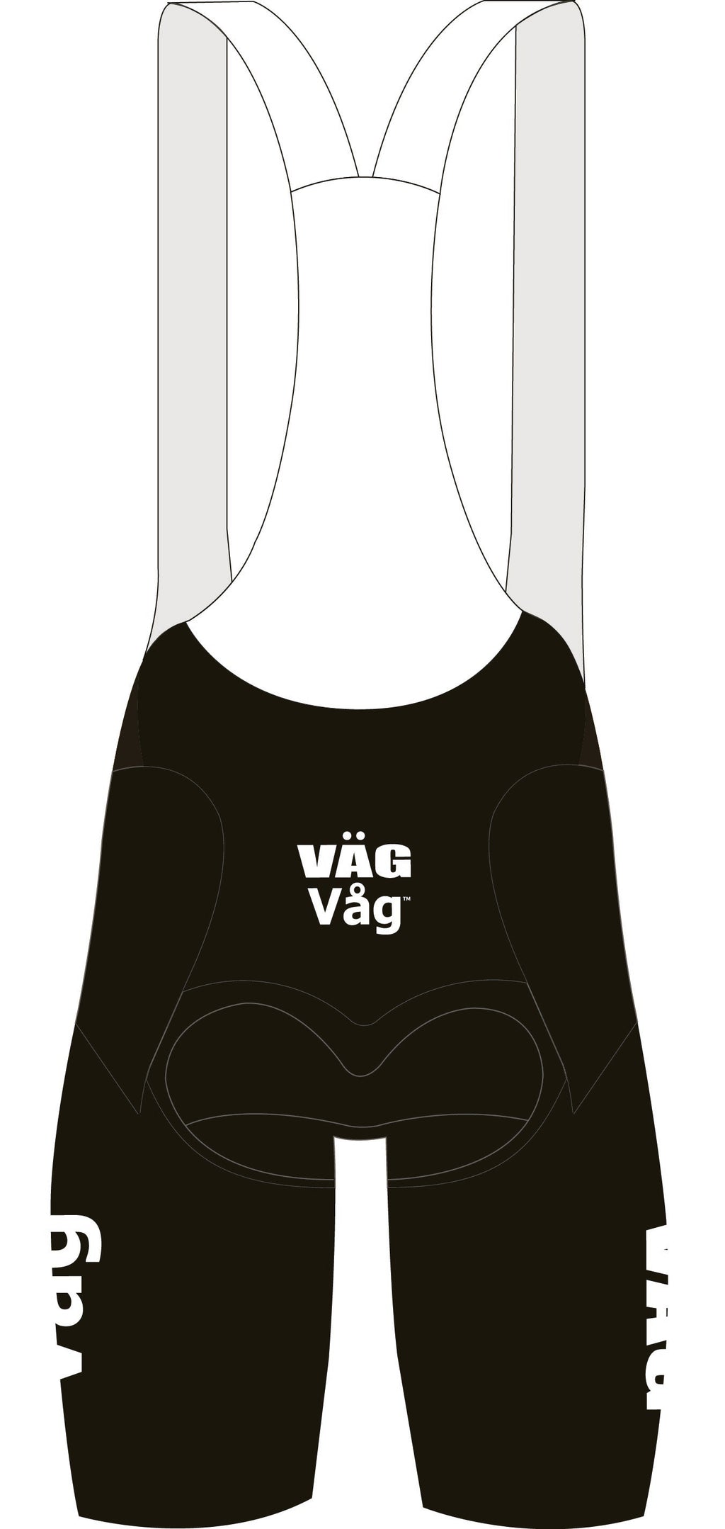 VÄGVÅG MONO bib shorts - Men
