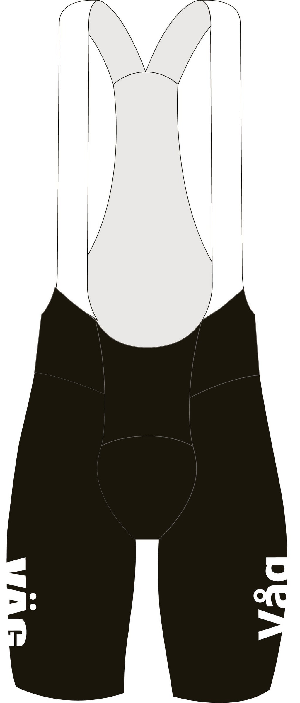 VÄGVÅG MONO bib shorts - Men