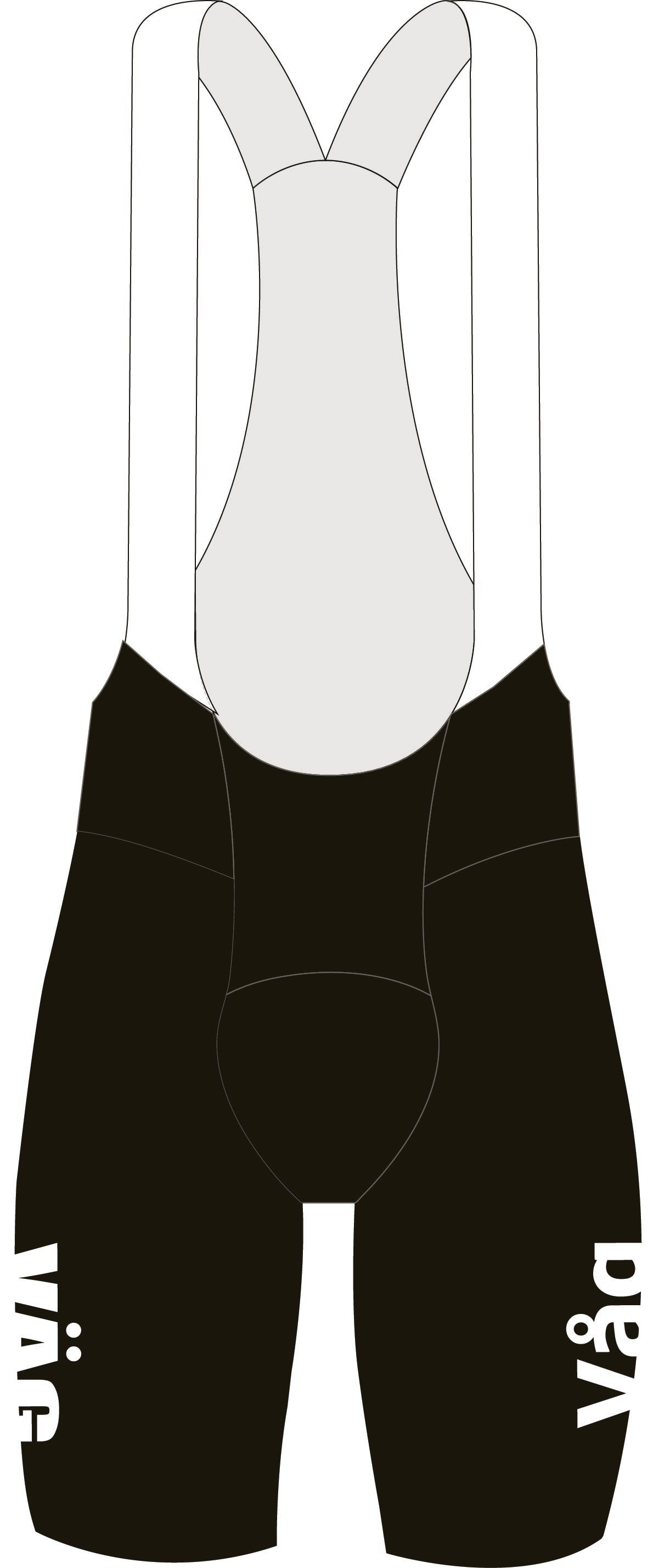 VÄGVÅG MONO bib shorts - Men