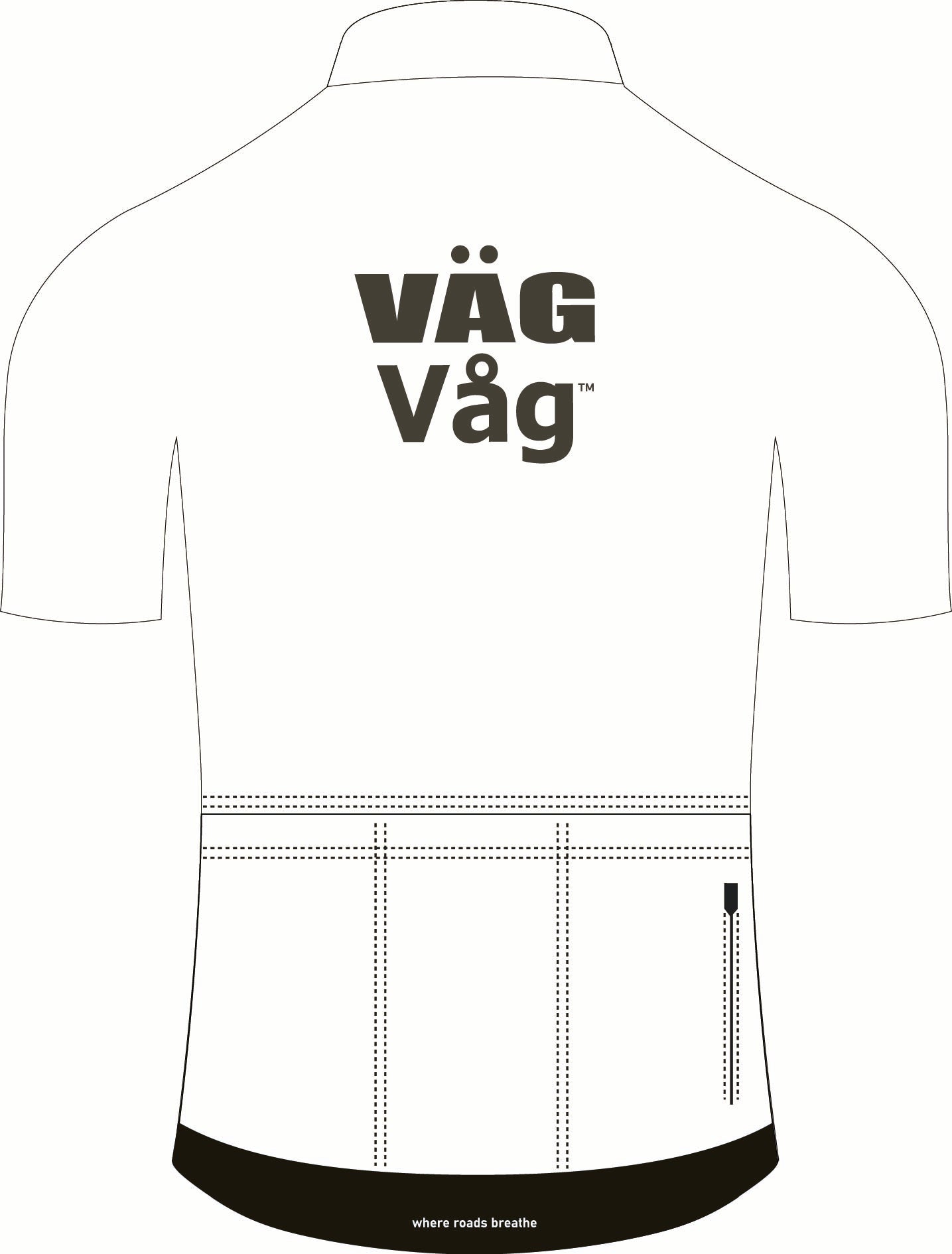 VÄGVÅG MONO white - Men