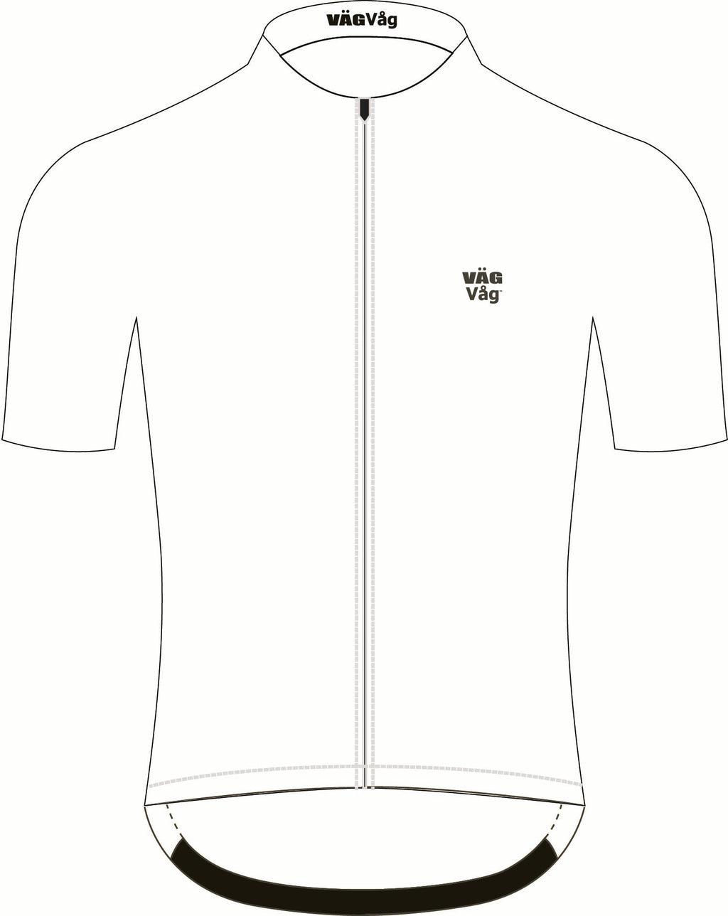 VÄGVÅG MONO white - Men