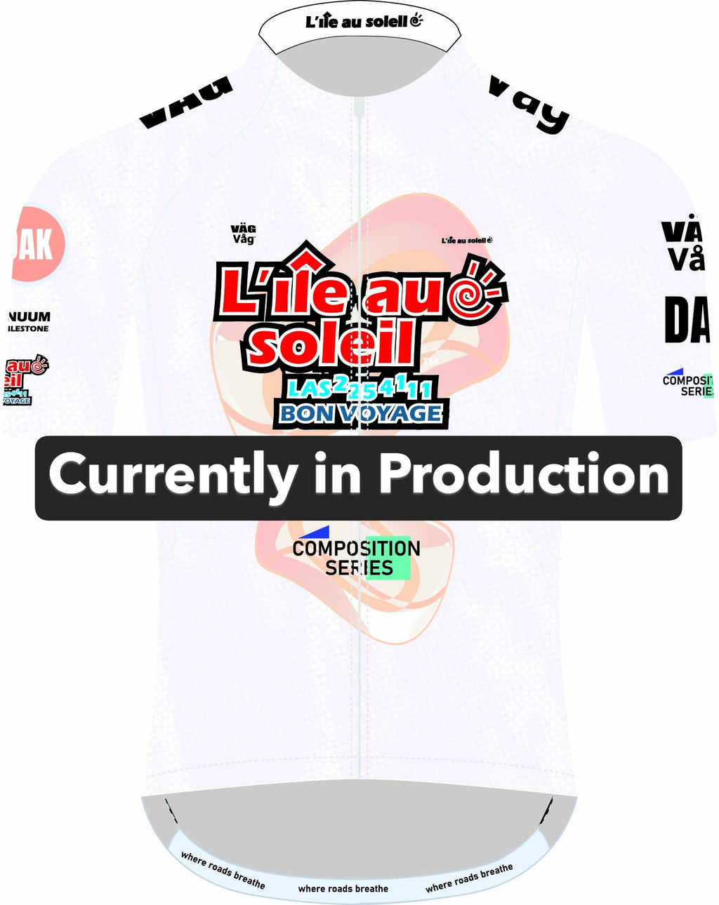 VÄGVÅG LAS composition Jersey Off-White